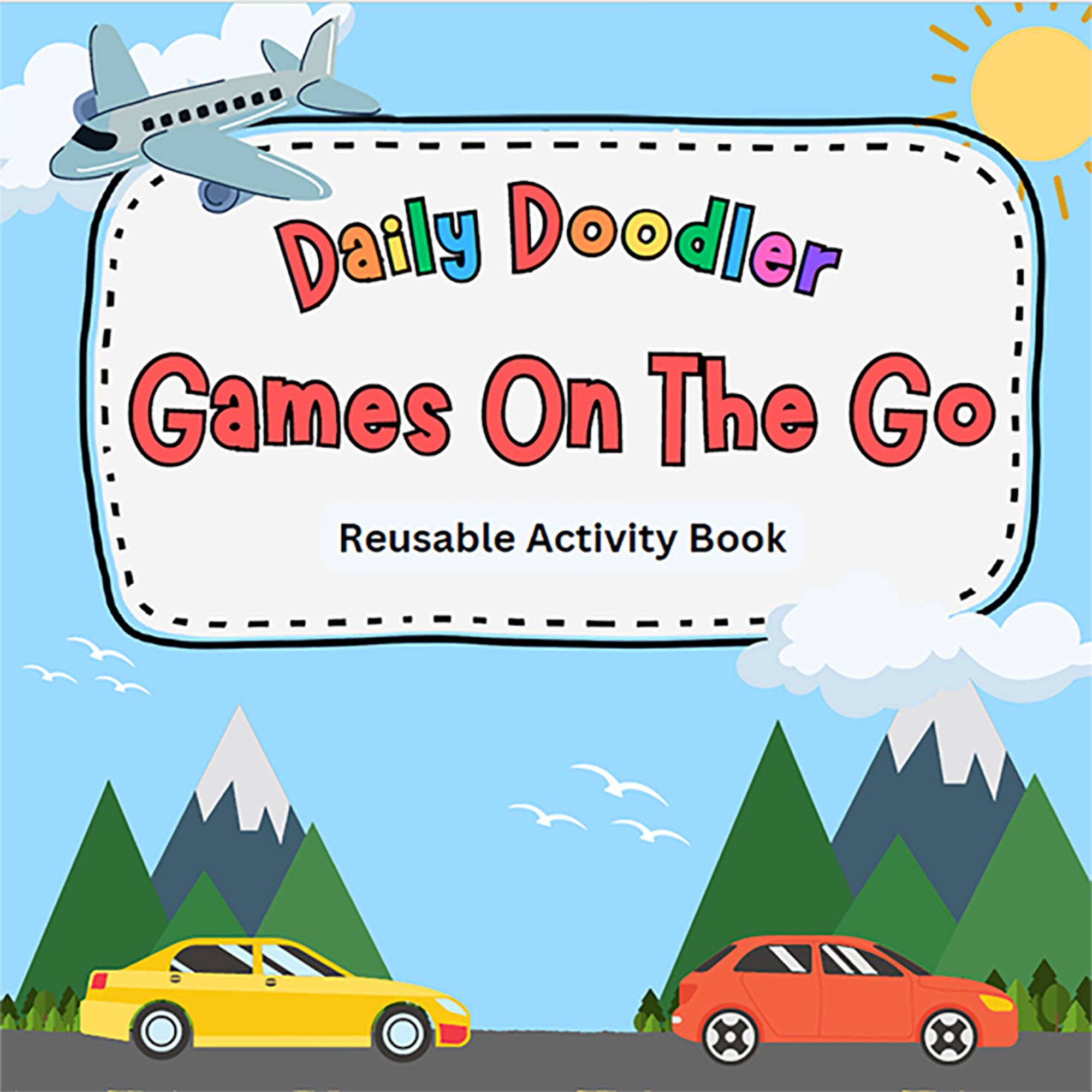 The Pencil Grip™ Travel Daily Doodler Reusable Activity Book Kit